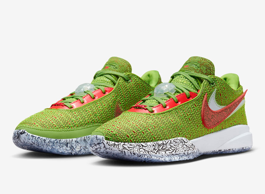 Nike LeBron 20 ‘Christmas’ Now Available