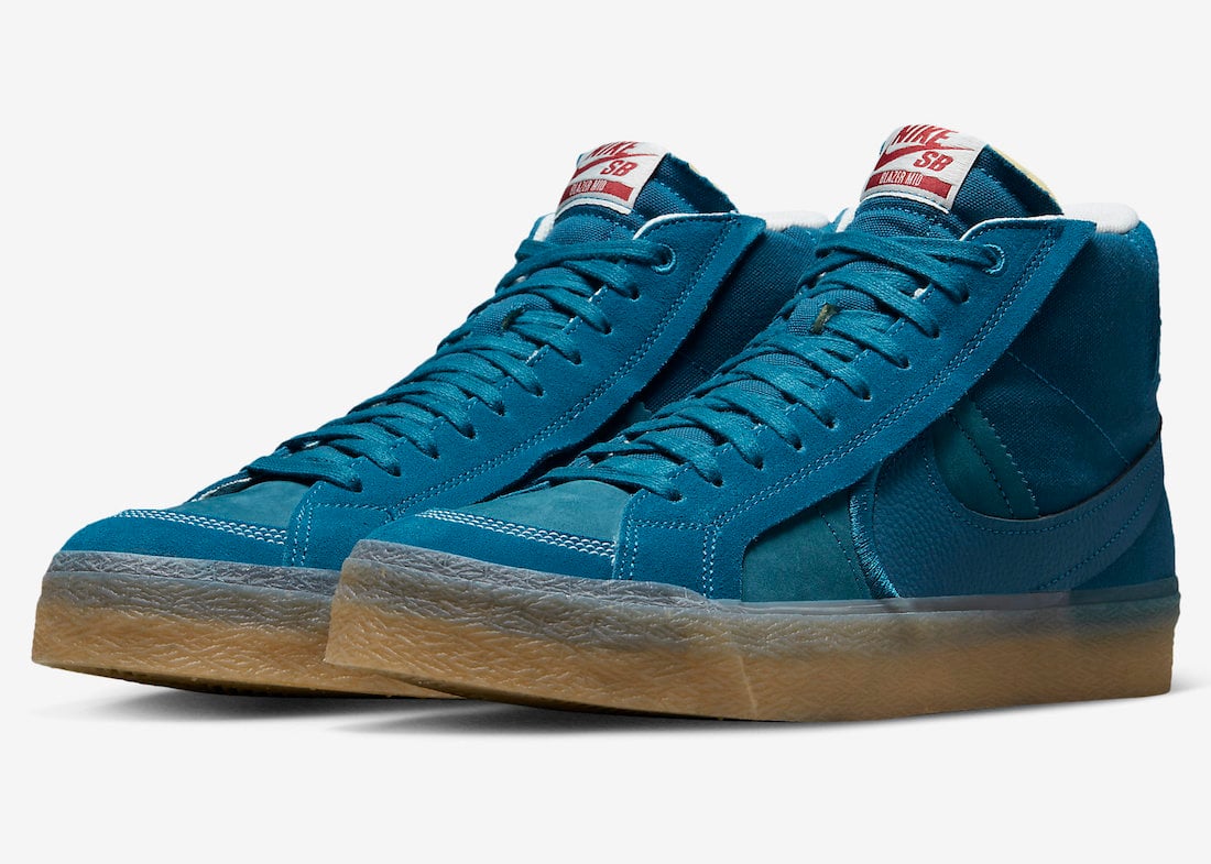Nike SB Blazer Mid Coming Soon in ’Teal Gum’