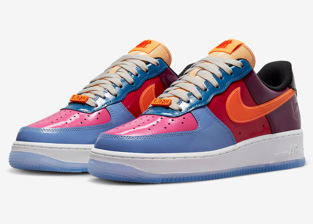 Undefeated x Nike Air Force 1 Low Patent Leather Collection Release Details