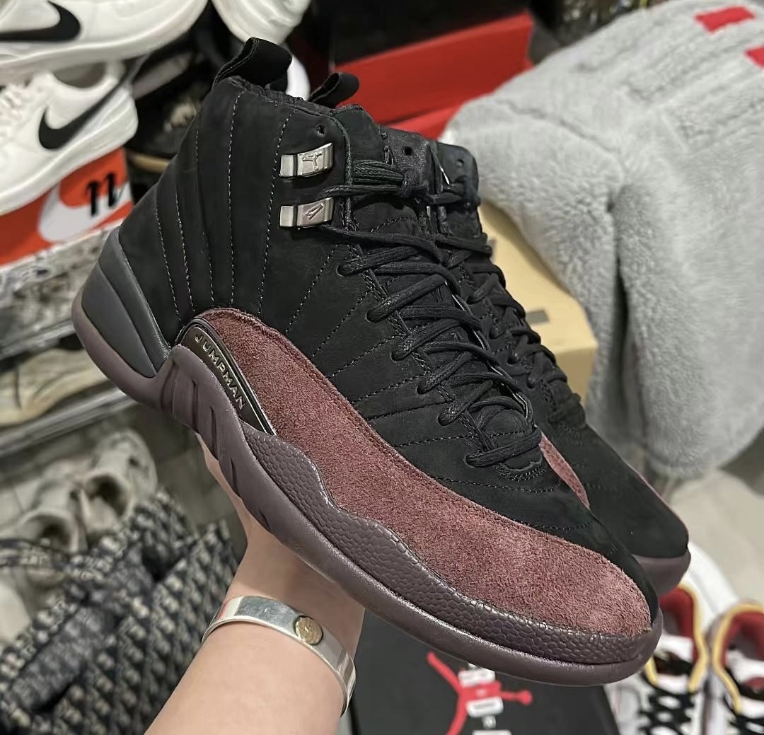 A Ma Maniere Air Jordan 12 Black Burgundy Crush DV6989-001 Release Date