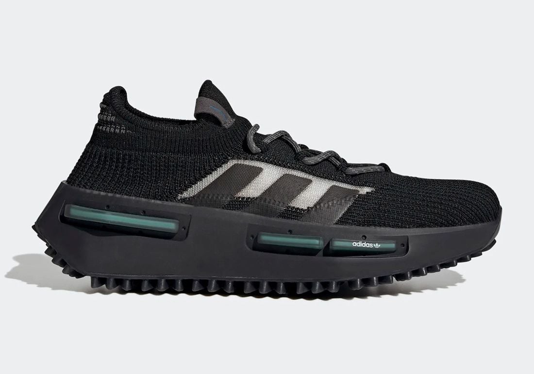 adidas NMD S1 in Core Black and Altered Blue
