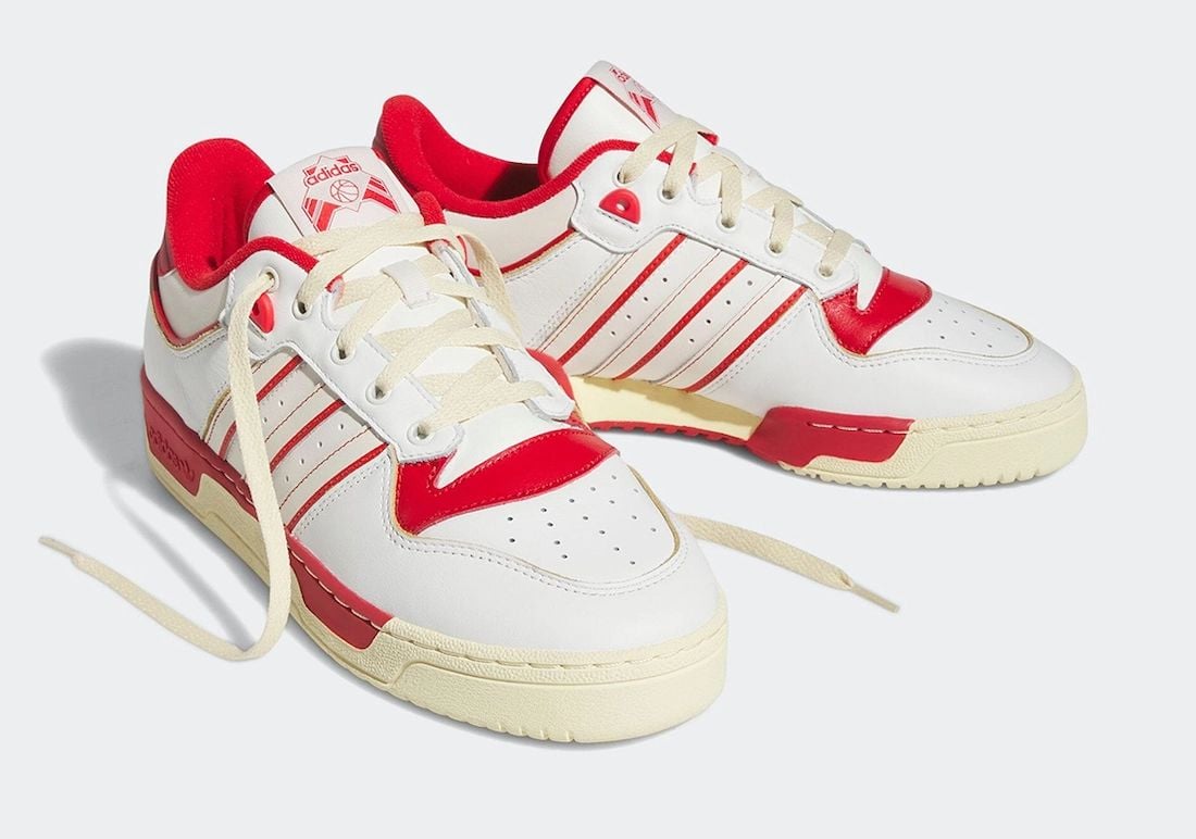 adidas Rivalry Low 86 in White and Red Releasing for the Holidays