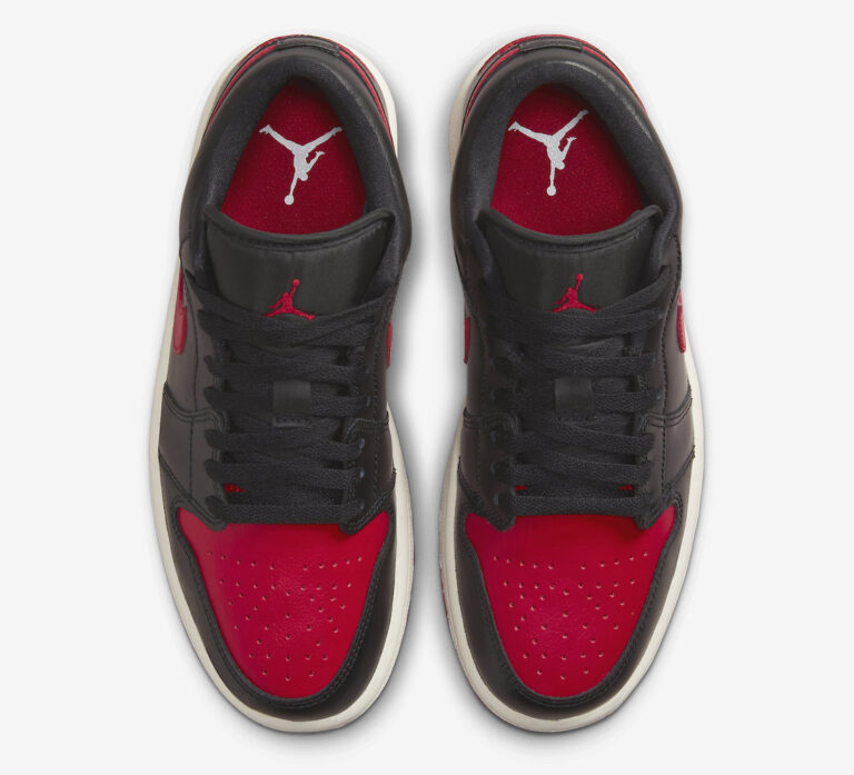 Air Jordan 1 Low Bred Sail DC0774061 Release Date SneakerFiles