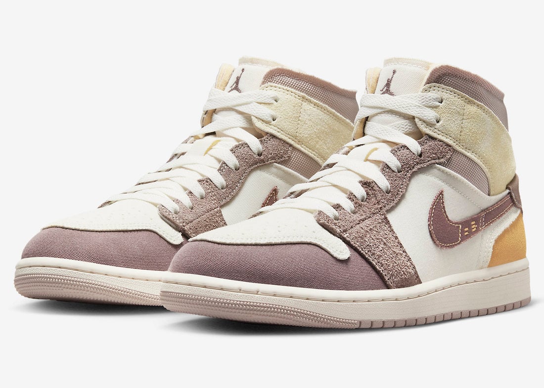 This Air Jordan 1 Mid Craft ‘Inside Out’ Features Earthy Shades