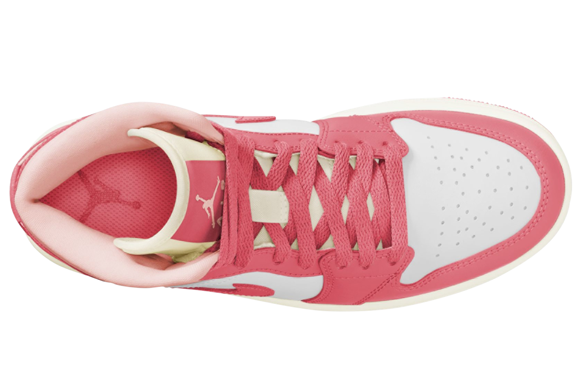 Air Jordan 1 Mid Strawberries and Cream BQ6472-186 Release Date Info