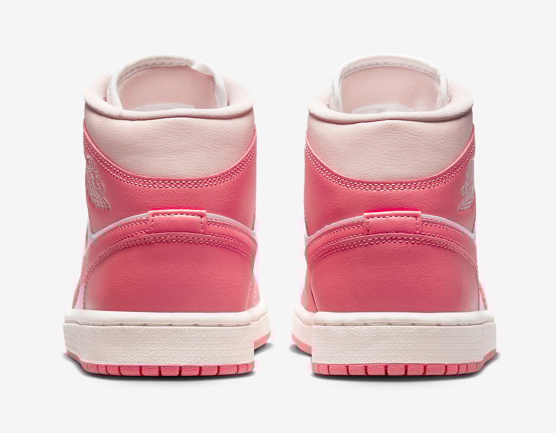 Air Jordan 1 Mid White Sea Coral Atmosphere Sail BQ6472-186 Release Date