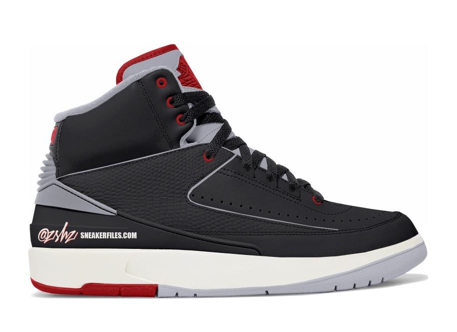 Air Jordan 2 Black Cement DR8884-001 Release Date Info