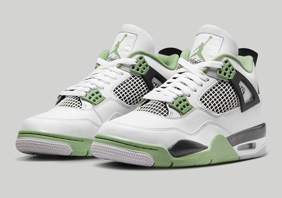 Air Jordan 4 Oil Green Seafoam AQ9129-103 Release Date