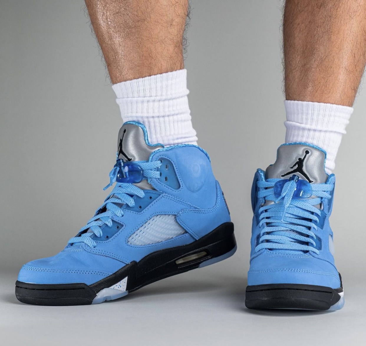 Air Jordan 5 UNC University Blue DV1310-401 On-Feet