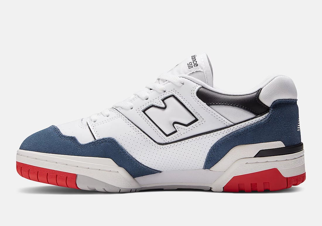New Balance 550 White Navy Red BB550NCN Release Date Info New Balance 550 White Navy Red BB550NCN Release Date Info
