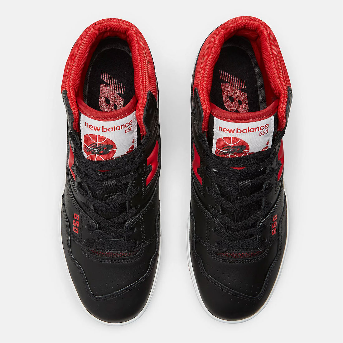 New Balance 650 Bred Black Red White BB650RBR Release Date Info