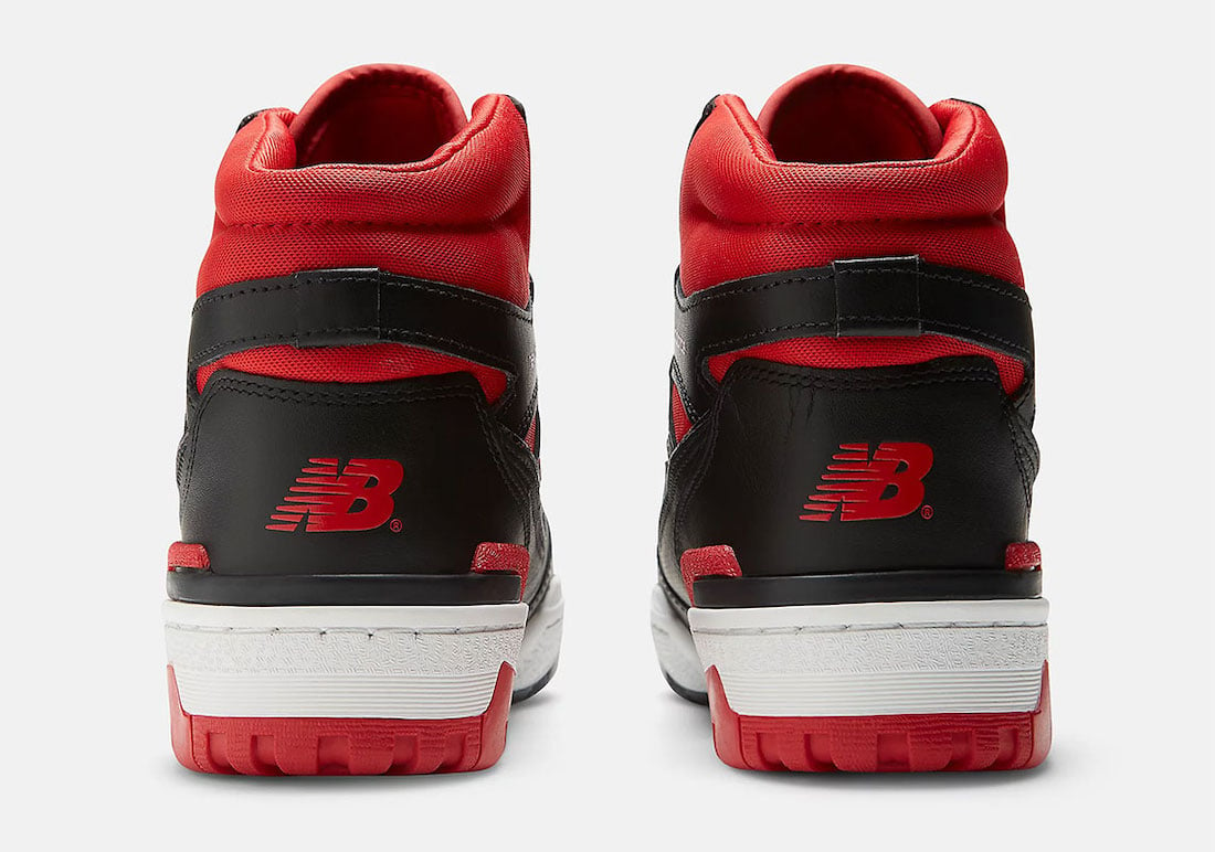 New Balance 650 Bred Black Red White BB650RBR Release Date Info