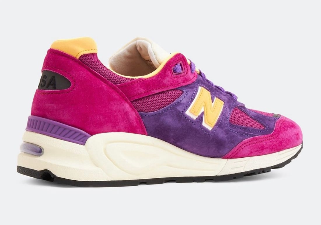 New Balance 990v2 Made in USA Pink Purple M990PY2 Release Date Info