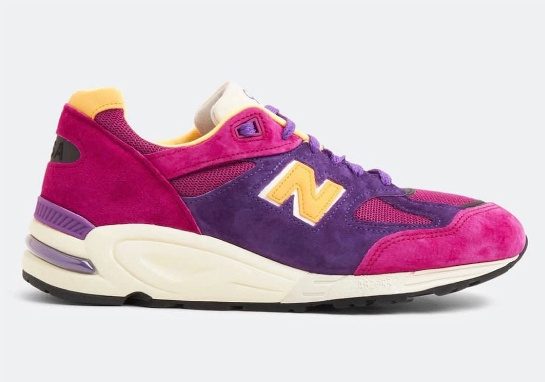 New Balance 990v2 Made in USA Releasing in Pink and Purple