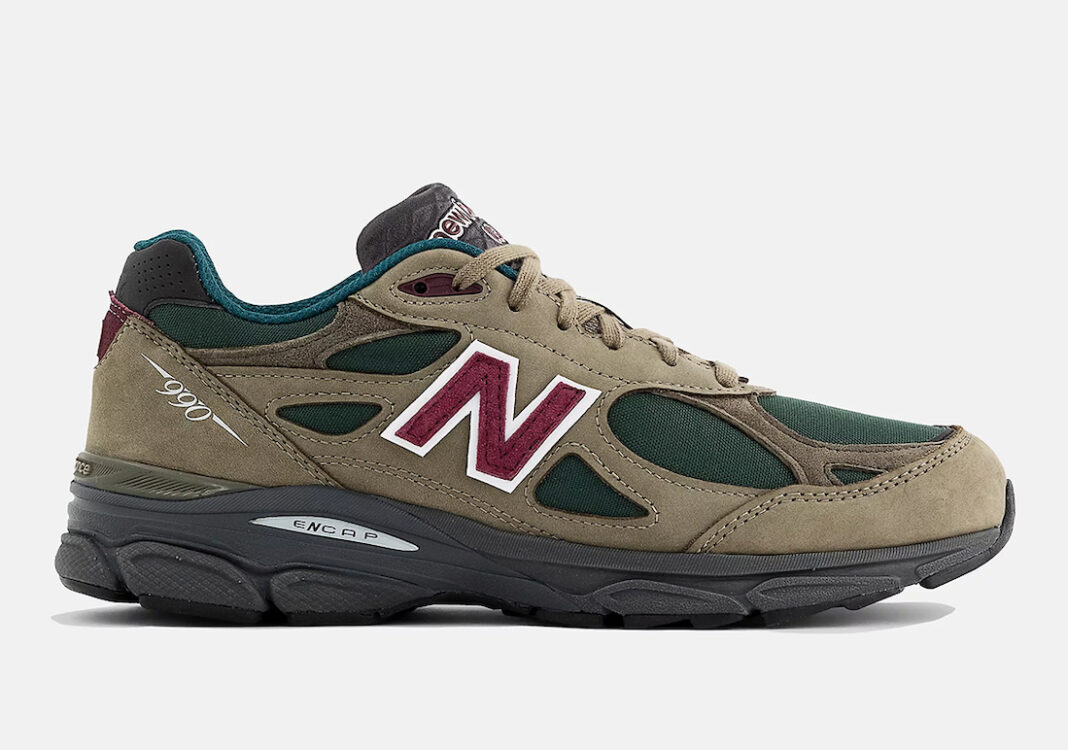 New Balance 990v3 Made in USA Olive Green M990GP3 Release Date + Where ...