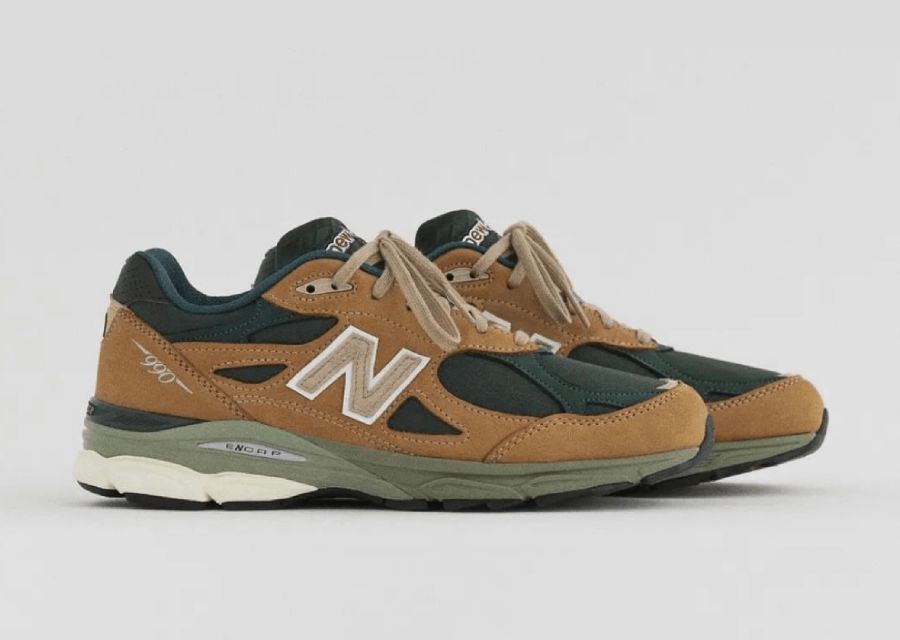 New Balance 990v3 Made in USA Tan Green M990WG3 Release Date Info