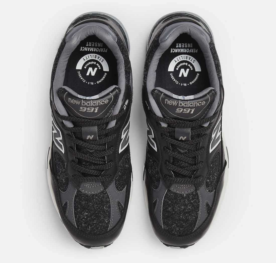 New Balance 991 Black Grey M991DJ Release Date Info New Balance 991 Black Grey M991DJ Release Date Info