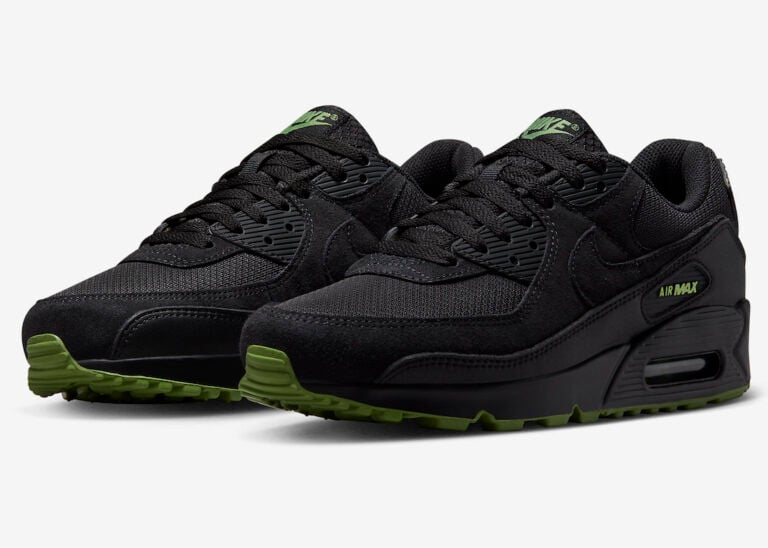 air max 90 green black