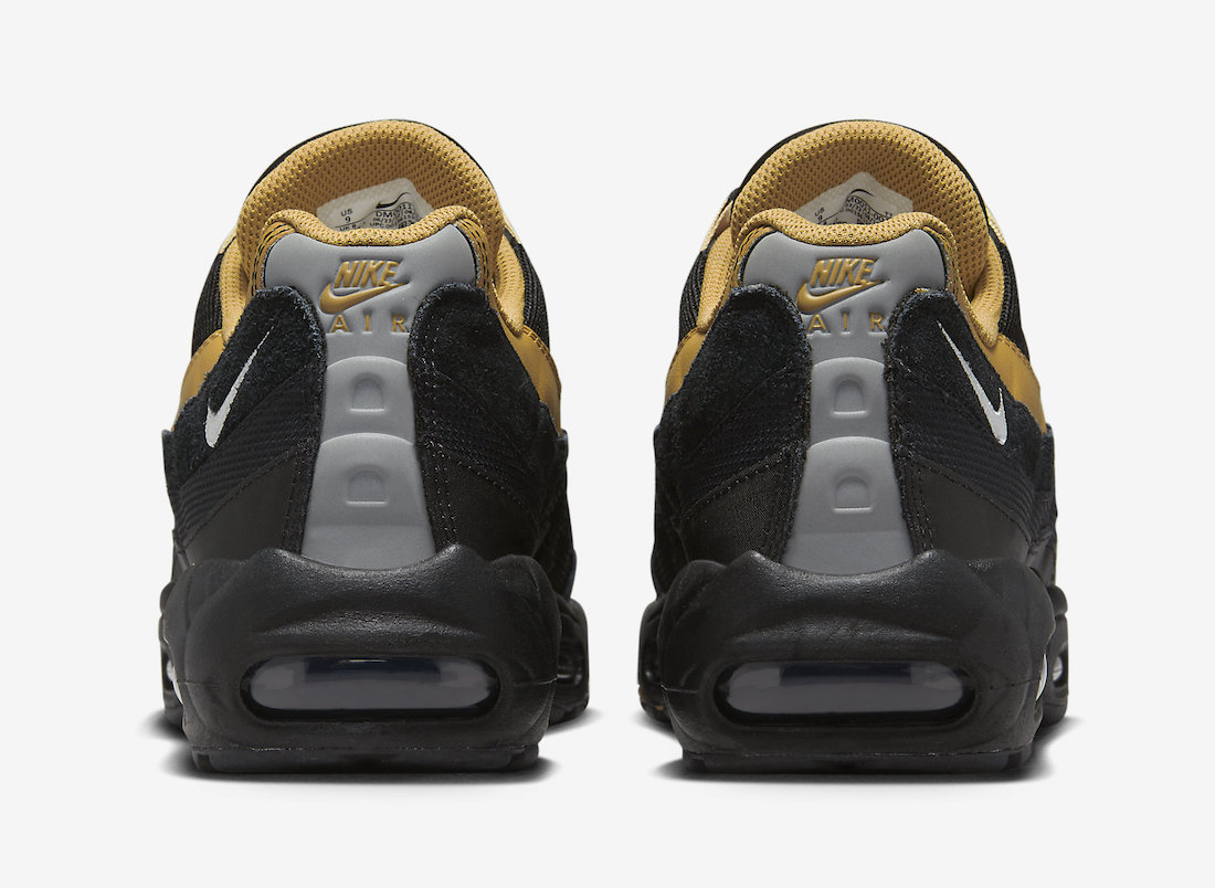 Nike Air Max 95 Black Elemental Gold DM0011-004 Release Date Info