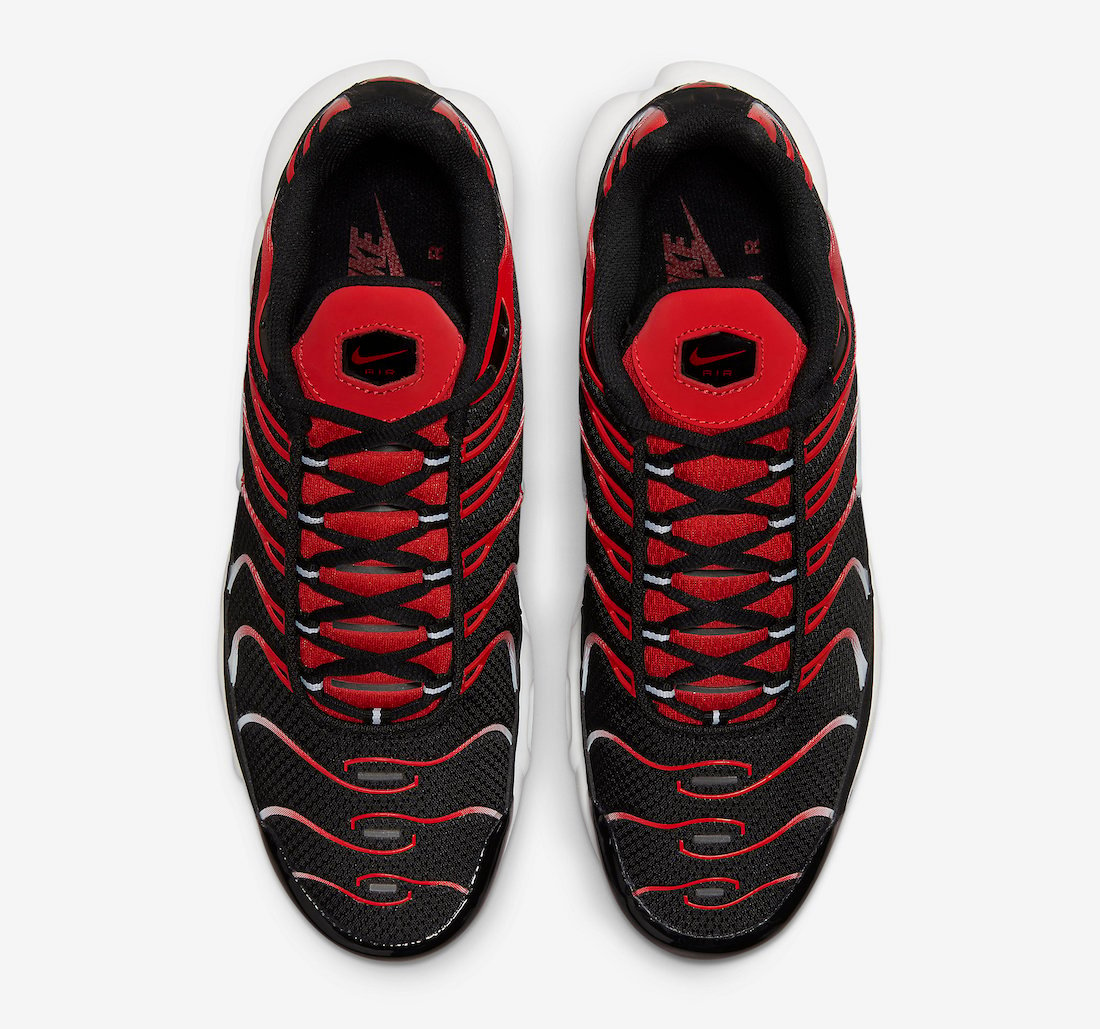 Nike Air Max Plus Black University Red White DM0032-004 Release Date Info