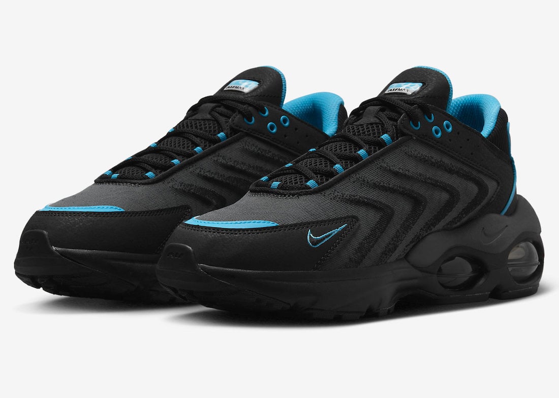Nike Air Max TW Covered in Black and University Blue
