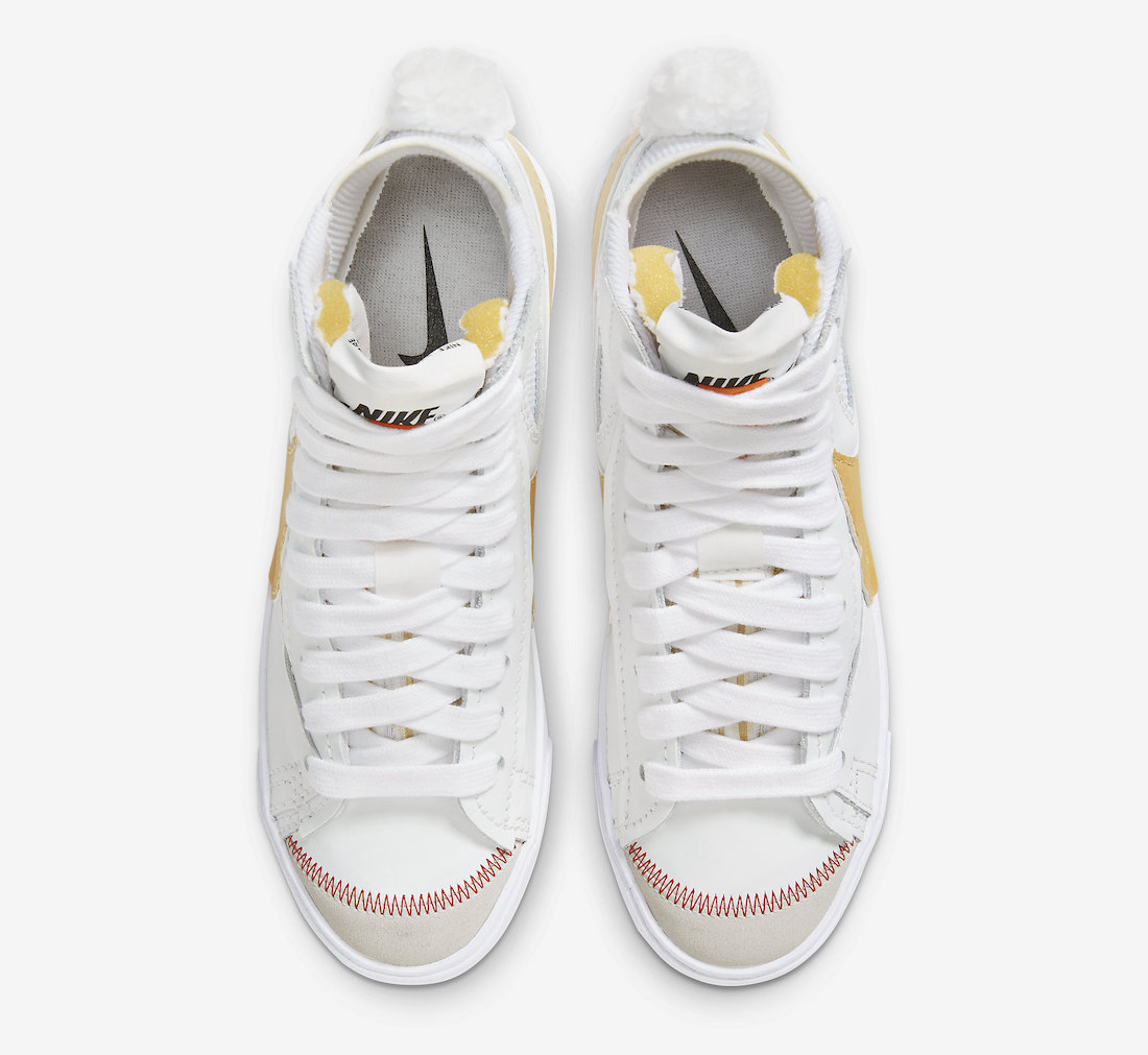 Nike Blazer Mid 77 Jumbo Summit White Sesame Brown FB1882-121 Release Date Info