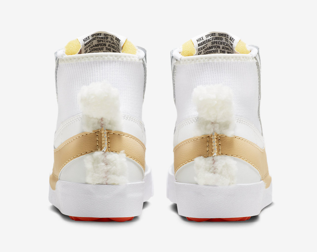 Nike Blazer Mid 77 Jumbo Summit White Sesame Brown FB1882-121 Release Date Info