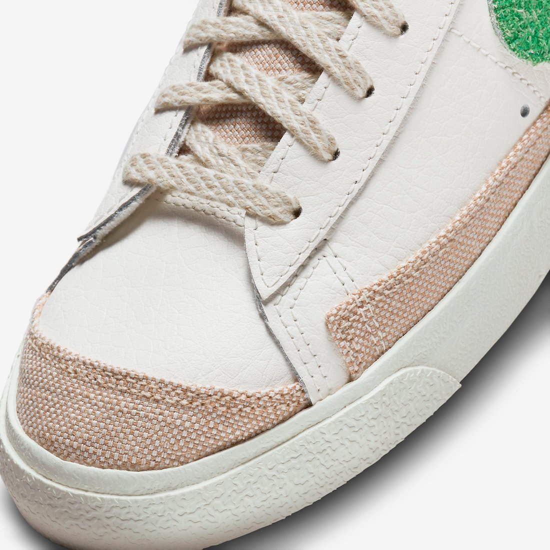 Nike Blazer Mid White Green Orange FD0759-133 Release Date Info