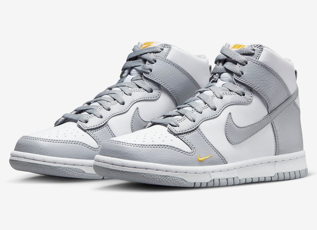This Nike Dunk High Features Mini Swooshes