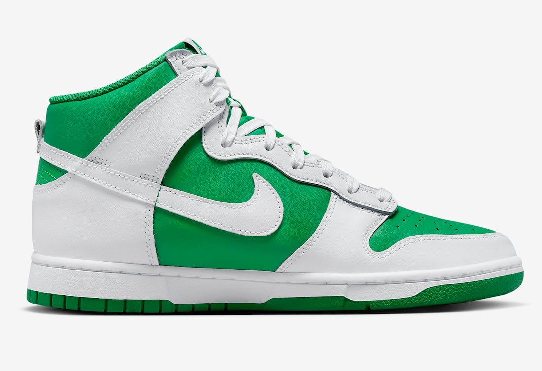 Nike Dunk High Pine Green White DV0829-300 Release Date