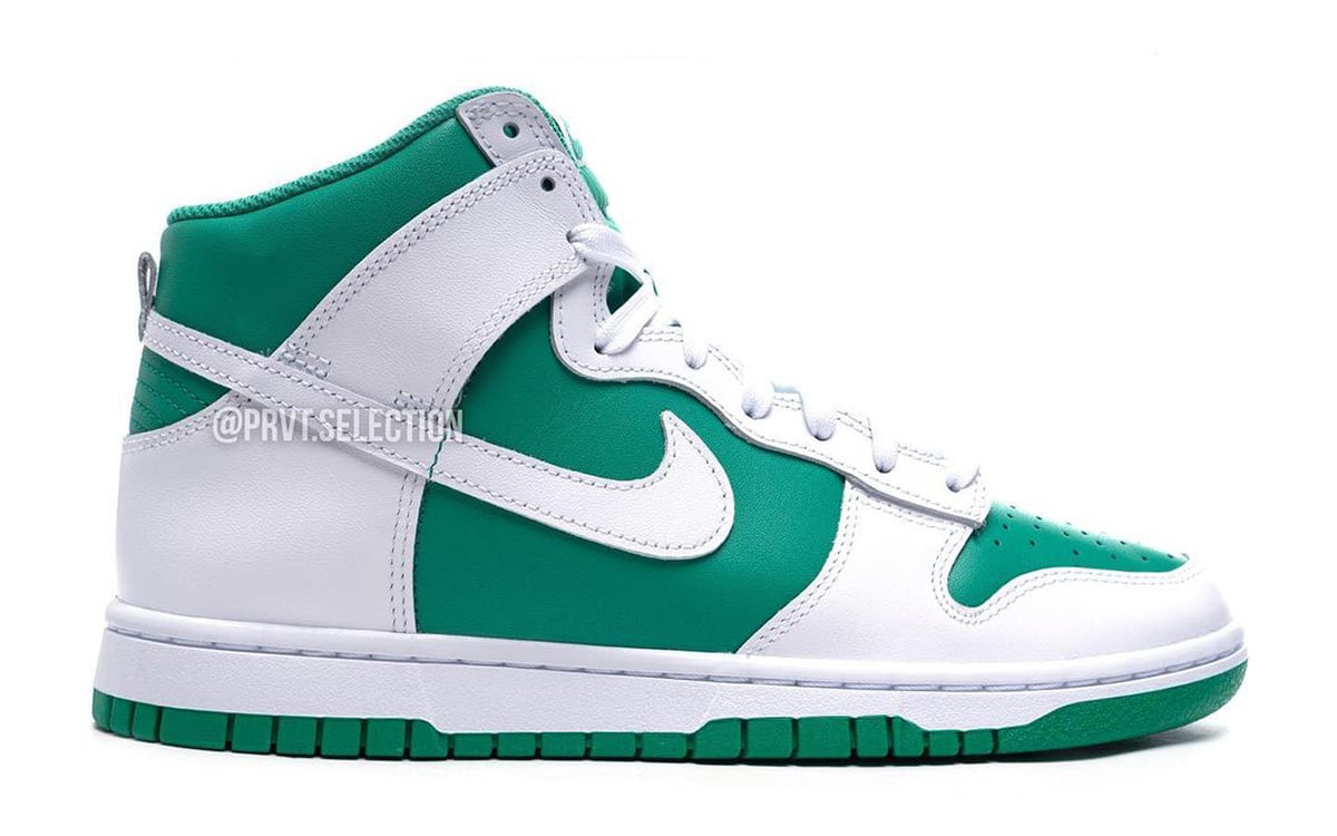 Nike Dunk High Pine Green White Release Date Info