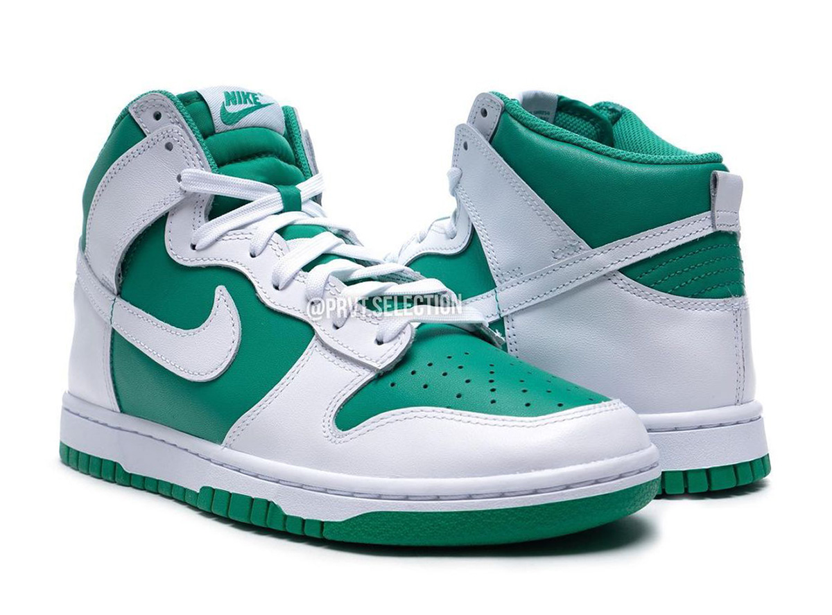 Nike Dunk High Pine Green White Release Date Info