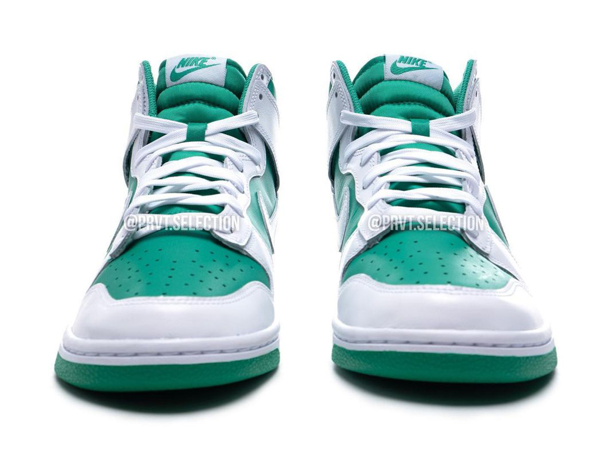 Nike Dunk High Pine Green White Release Date Info