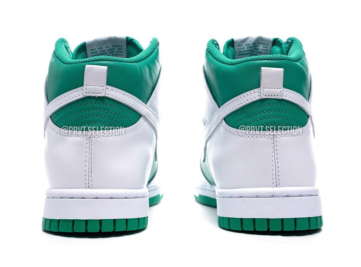 Nike Dunk High Pine Green White Release Date Info