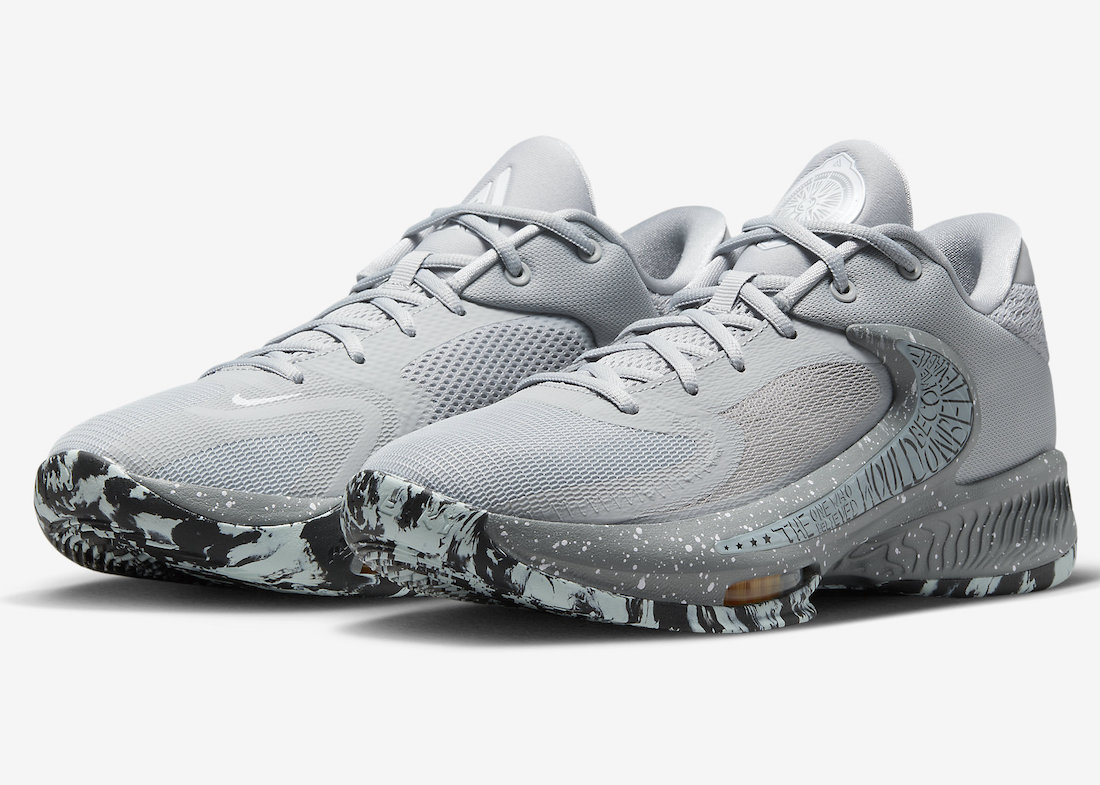 Nike Zoom Freak 4 ‘Etched In Stone’ Official Images