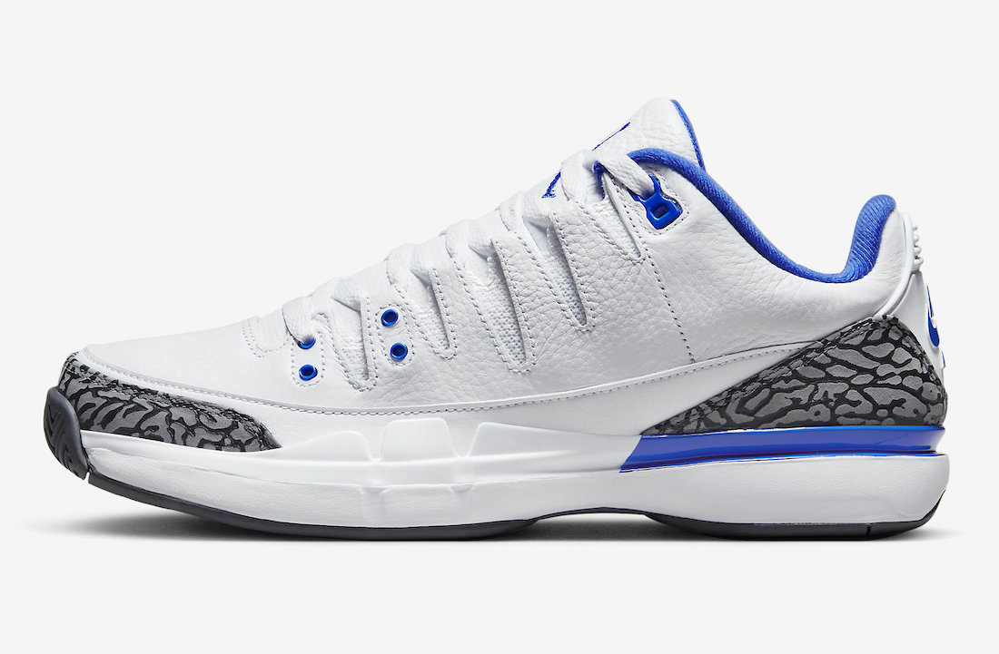 Nike Zoom Vapor AJ3 Racer Blue DV9367-100 Release Date
