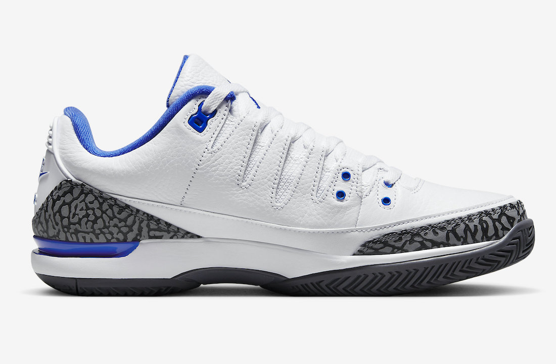Nike Zoom Vapor AJ3 Racer Blue DV9367-100 Release Date