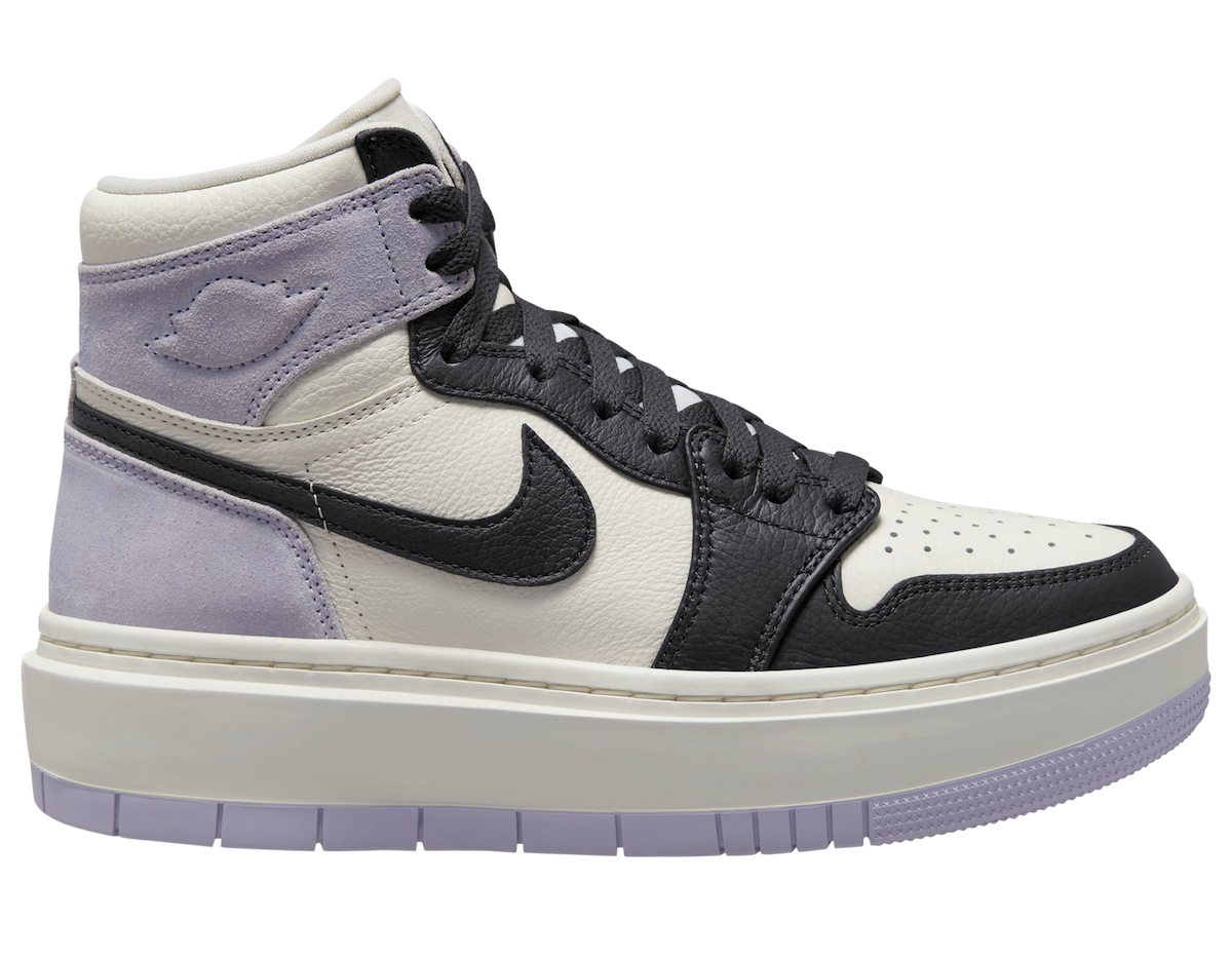 Air Jordan 1 Elevate High Light Lilac Black Toe DN3253-500 Release Date Info