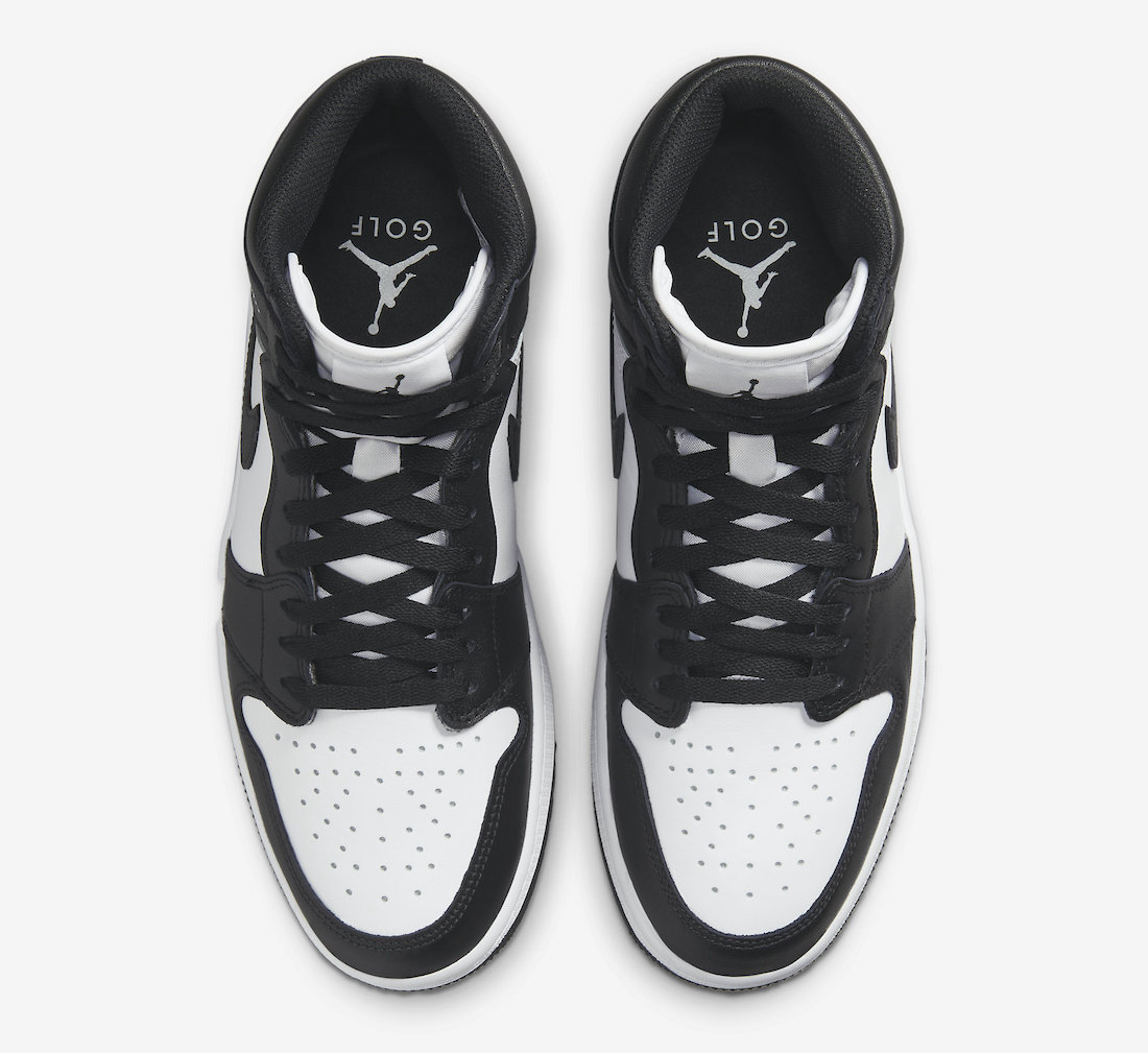 Air Jordan 1 High Golf Panda White Black DQ0660-101 Release Date Info