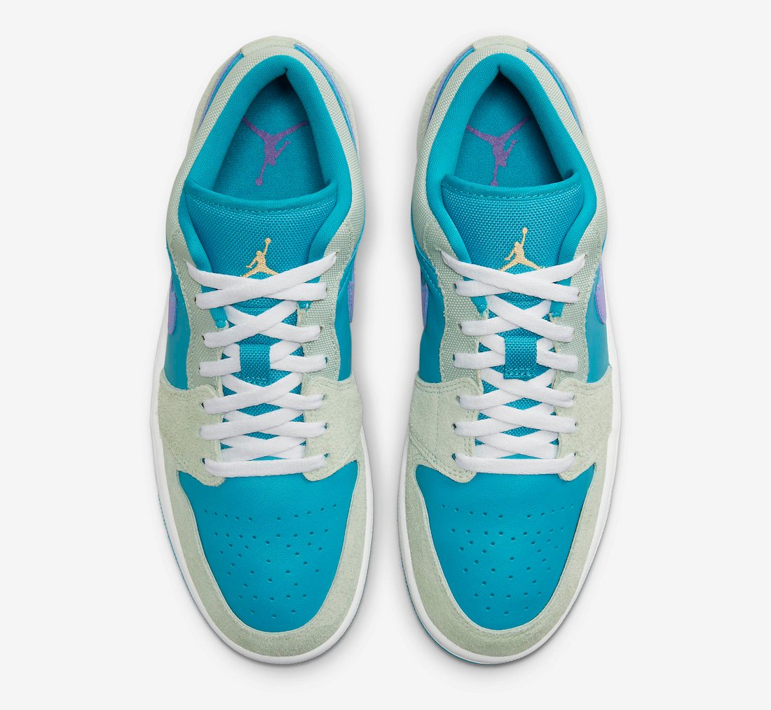 Air Jordan 1 Low Aquatone DX4334-300 Release Date