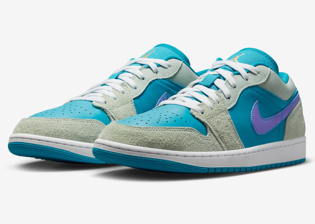 Air Jordan 1 Low Aquatone DX4334-300 Release Date