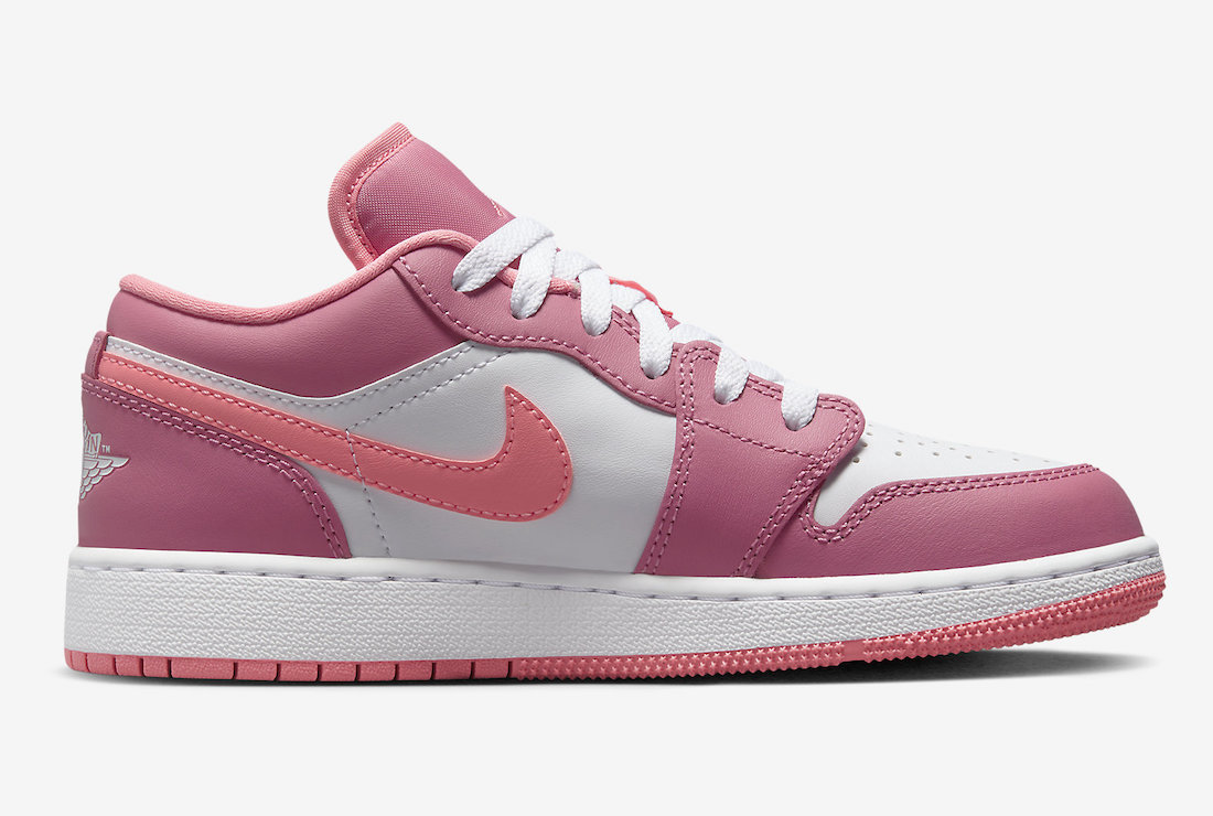 Air Jordan 1 Low GS Desert Berry 553560-616 Release Date Info