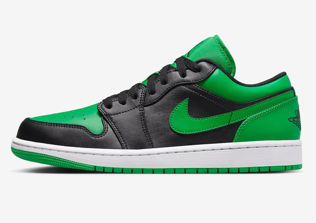 Air Jordan 1 Low Lucky Green 553558-065 Release Date