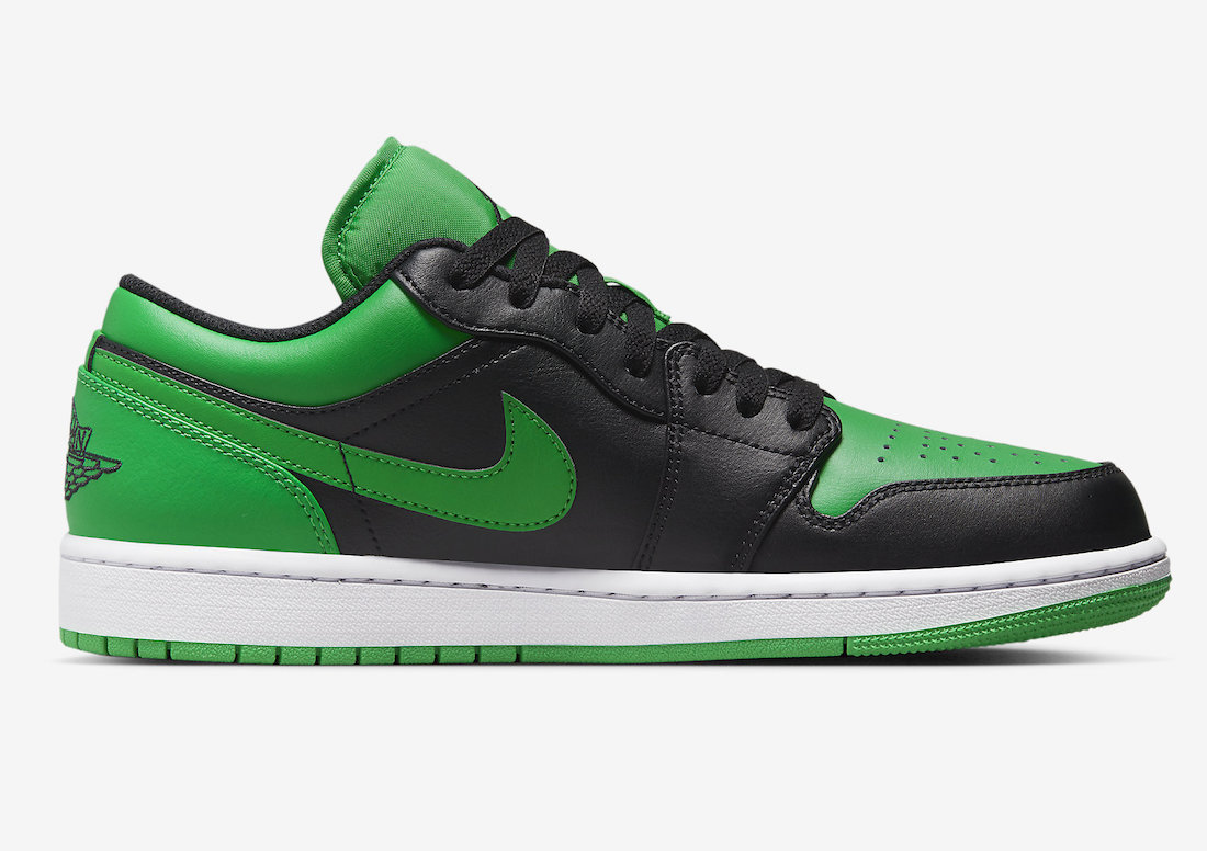 Air Jordan 1 Low Lucky Green 553558-065 Release Date