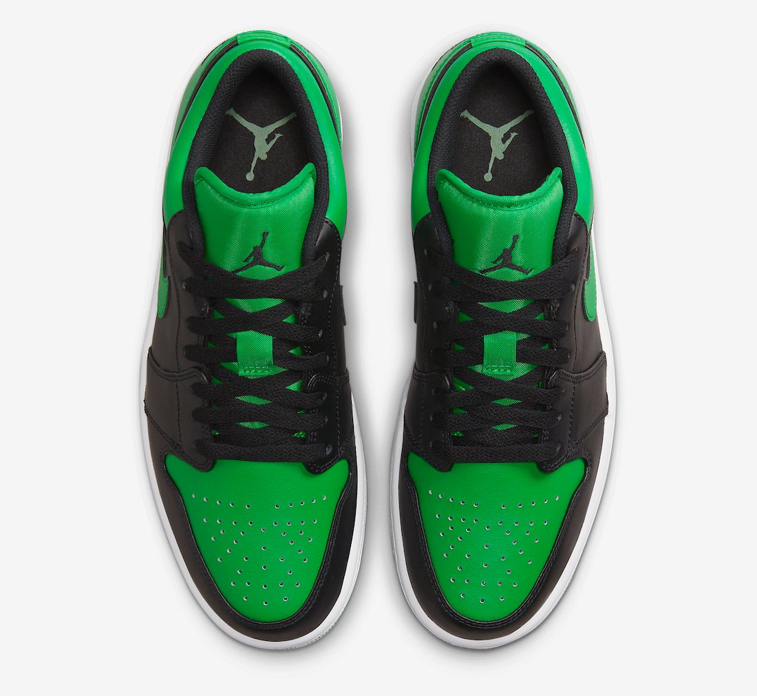 Air Jordan 1 Low Lucky Green 553558-065 Release Date