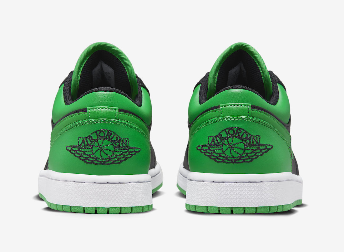 Air Jordan 1 Low Lucky Green 553558-065 Release Date