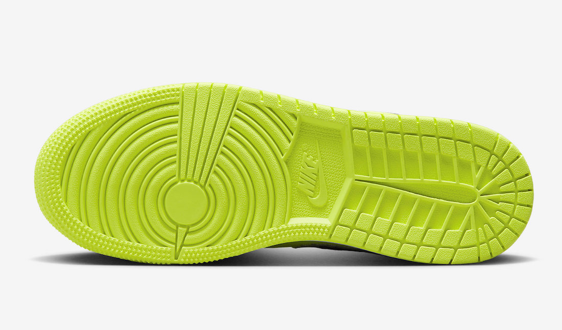 Air Jordan 1 Low SE GS Black Cat Volt Black White DX6666-701 Release Date Info