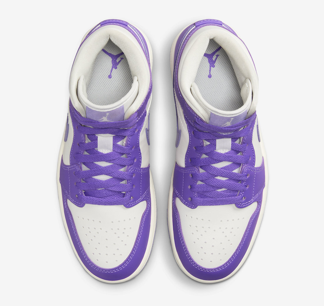 Air Jordan 1 Mid Action Grape BQ6472-504 Release Date | SneakerFiles
