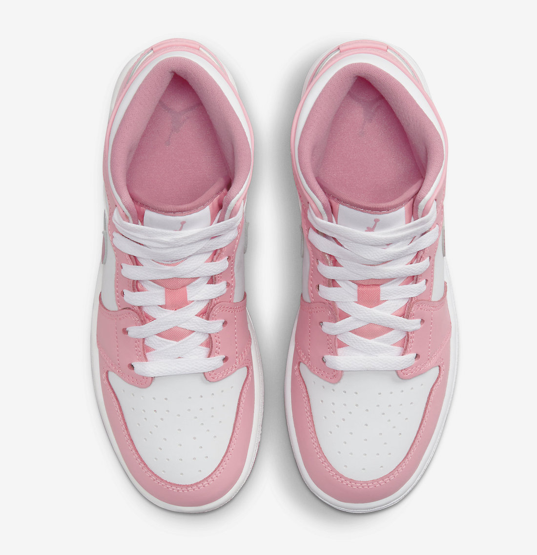 Air Jordan 1 Mid GS Pink White Valentine's Day Release Date + Where to ...