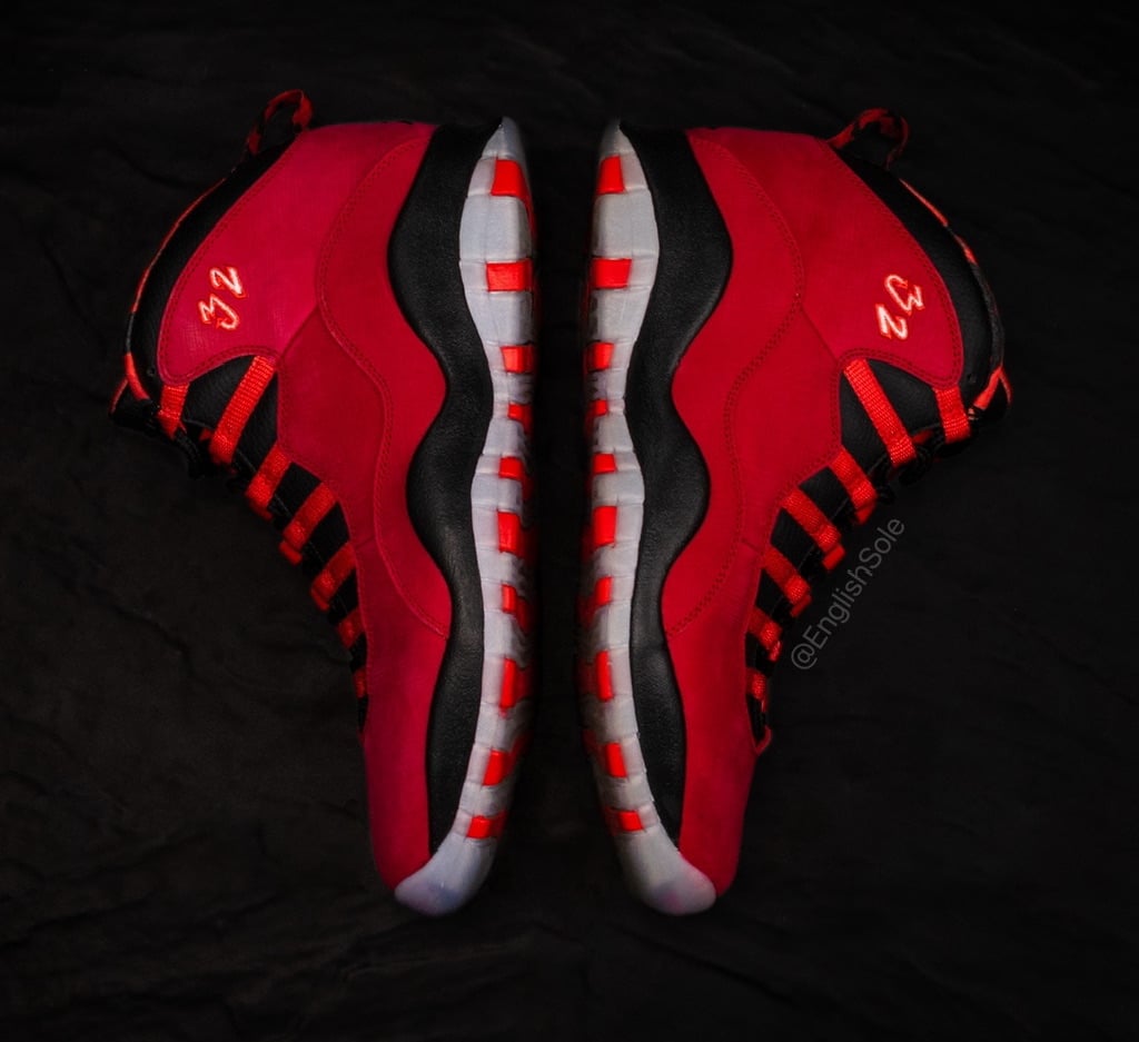 Blake Griffin Air Jordan 10 Red Camo PE